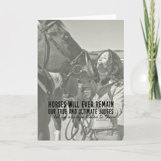 LISTEN Greeting Card (Front)