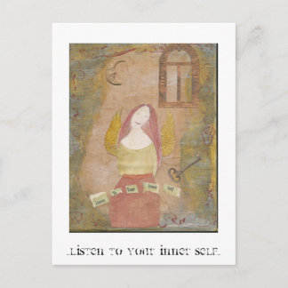 Listen Postcard