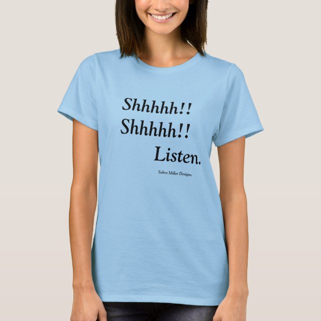 Listen T-Shirt (Front)