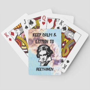 Listen To Beethoven Classic Playing Cards