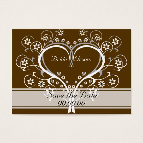 Listen To My Heart Affordable Save The Date Cards Business Cards
