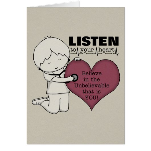 Listen to Your Heart Cards (Front)