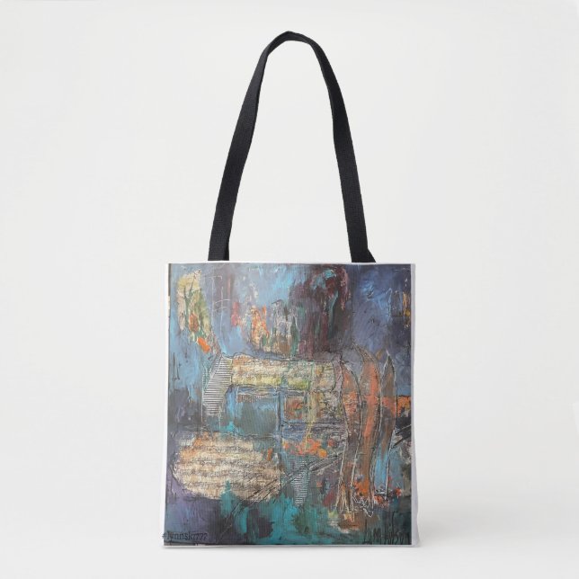 'LISTEN' Tote Bag (Front)