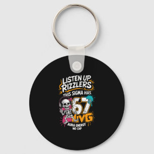 Listen Up Rizzlers This Sigma Has 67 Aura Energy S Keychain