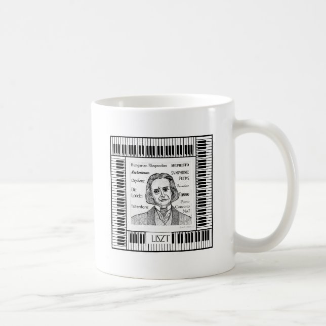 Liszt Coffee Mug (Right)