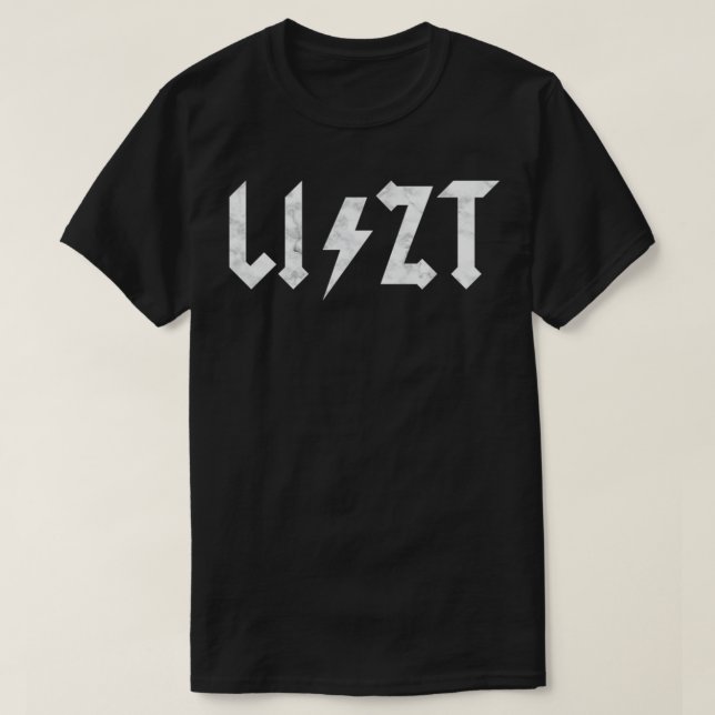 Liszt Rocks! Classic T-Shirt (Design Front)