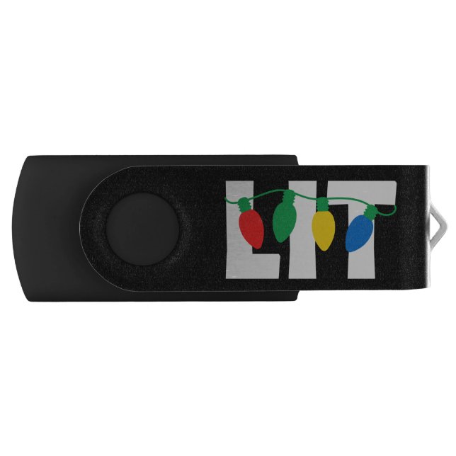 Lit Christmas Flash Drive (Front)