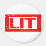 Lit Stamp Magnet