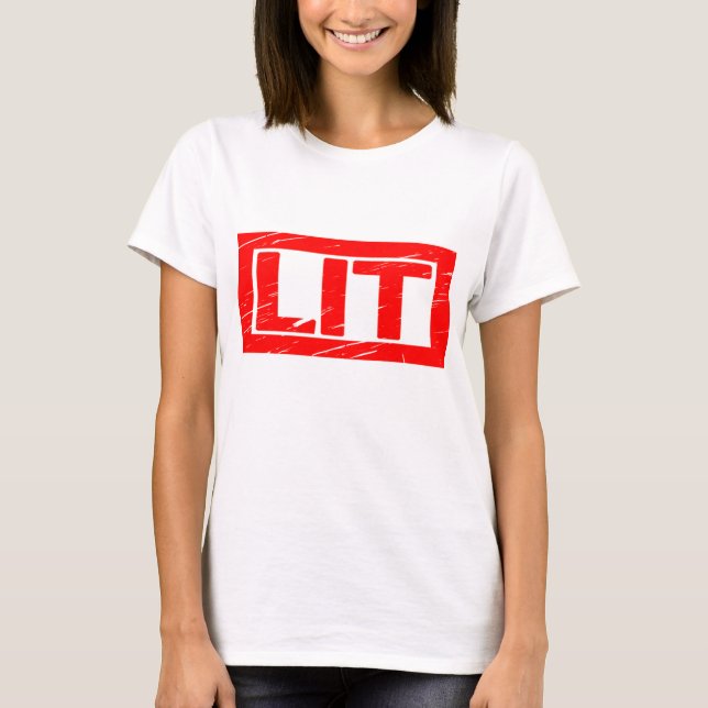 Lit Stamp T-Shirt (Front)