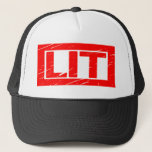 Lit Stamp Trucker Hat
