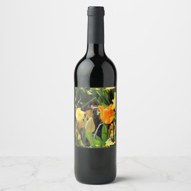 Lit Wine Label (Front)
