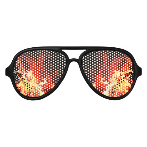 Lit with Fire Party Sunglasses