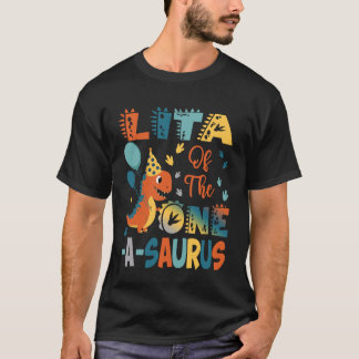 Lita of The One-A-Saurus 2Nd Birthday Dinosaur Par T-Shirt
