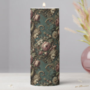 Litany of Aristocrats – Gothic Sanctum in Tapestry Pillar Candle