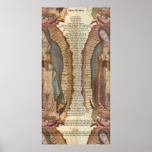 Litany Of Mary (30 x 60 Extra Large) Poster