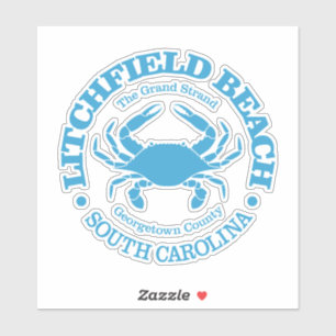 Litchfield Beach (crab) Sticker