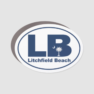 Litchfield Beach Logo Magnet