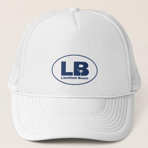 Litchfield Beach Logo Trucker Hat