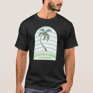 Litchfield Beach South Carolina Palm Tree Sc Vacat T-Shirt