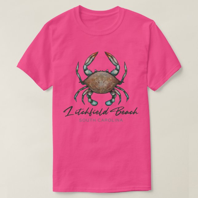 Litchfield Beach South olina SC T-Shirt (Design Front)