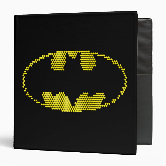 Lite-Brite Bat Emblem Binder (Front/Inside)
