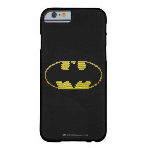 Lite_Brite Bat Emblem Barely There iPhone 6 Case