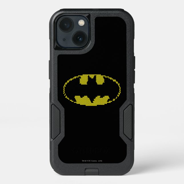 Lite-Brite Bat Emblem Otterbox iPhone Case (Back)