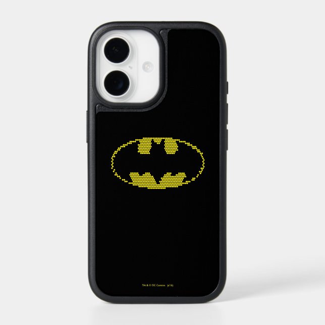 Lite-Brite Bat Emblem Otterbox iPhone Case (Back)