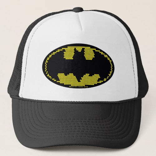 Lite_Brite Bat Emblem Trucker Hat
