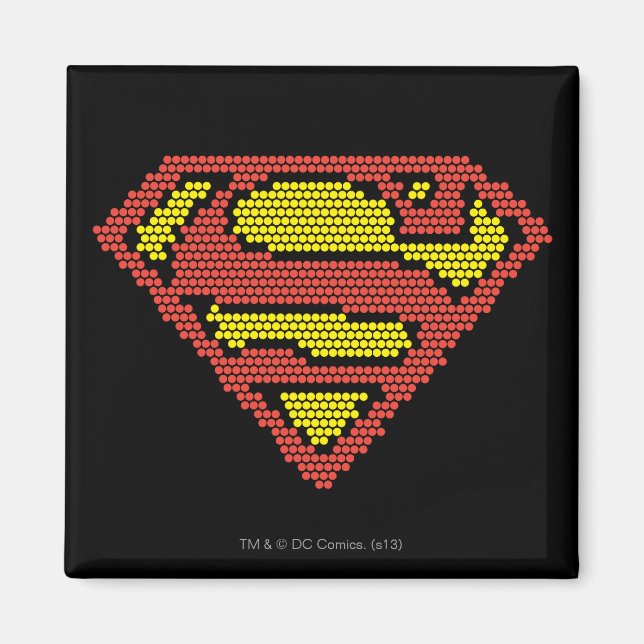 Lite-Brite S-Shield Magnet (Front)