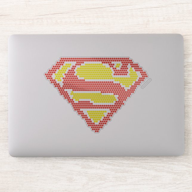 Lite-Brite S-Shield Sticker (Computer)