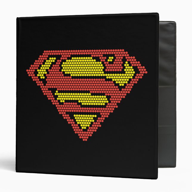 Lite-Brite Superman S-Shield Binder (Front/Inside)