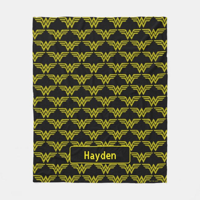 Lite-Brite WW Symbol Fleece Blanket (Front)