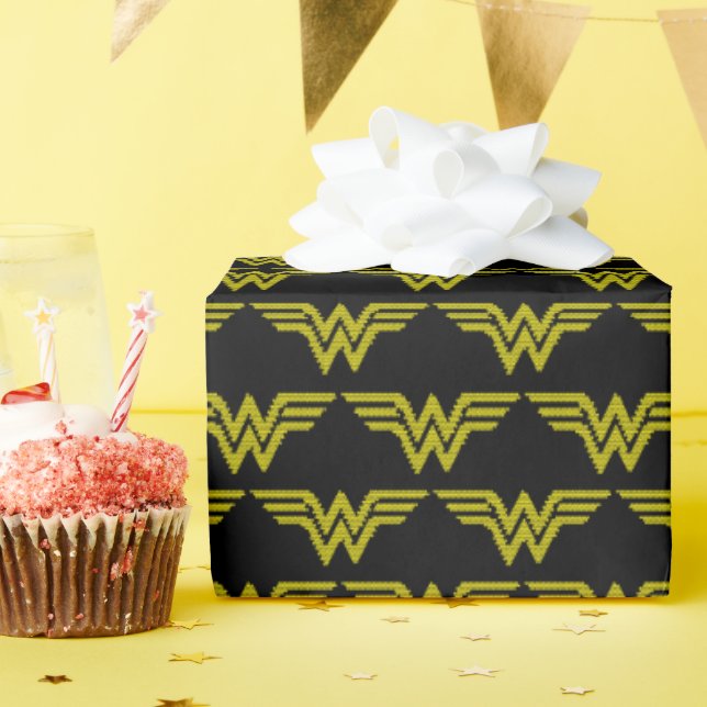 Lite-Brite WW Symbol Wrapping Paper (Birthday Party)