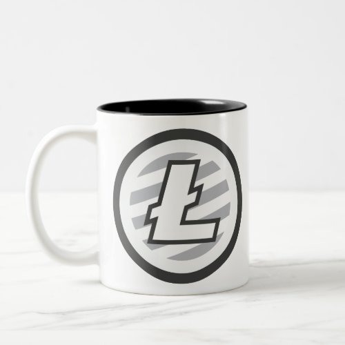 Litecoin Enabled Two_Tone Coffee Mug