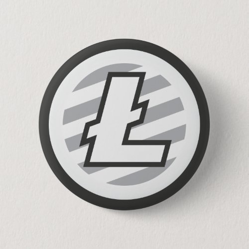 Litecoin Logo Symbol Cryptocurrency Crypto Button