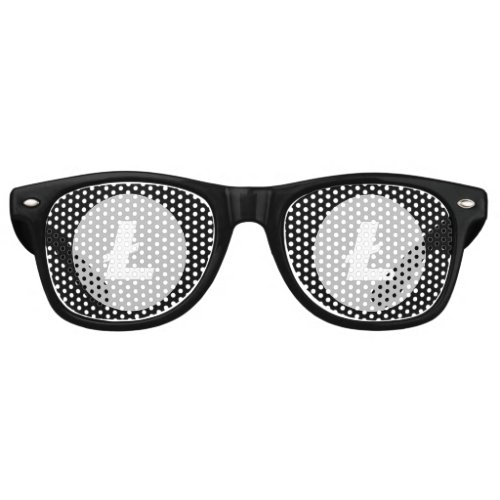 Litecoin Logo Symbol Cryptocurrency Sunglasses