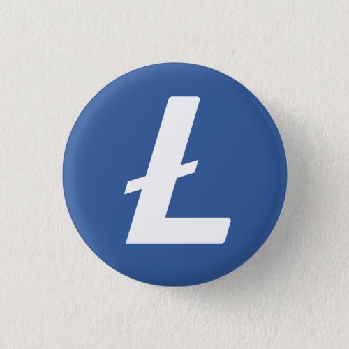 Litecoin LTC Cryptocurrency Blockchain Flair Button