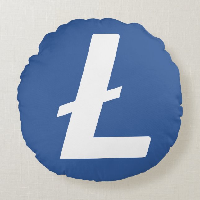 Litecoin Pillow (Front)