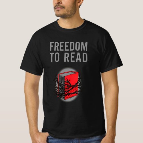 Literacy is freedom Free to read T_Shirt