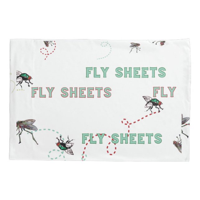 literal fly sheets pillow case (Back)