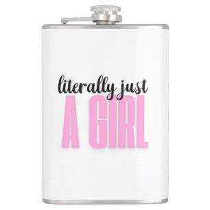 literally just a girl - flask