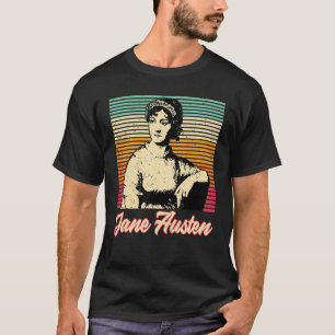 Literary Book Club Fans Vintage Jane Austen T-Shirt