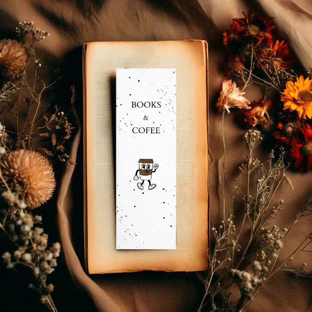 Literary Brews Books & Coffee Bookmark Calling Card (Creator Uploaded)