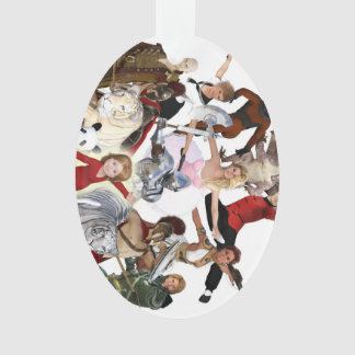Literary Classics and Fictional Characters Dreamed Ornament