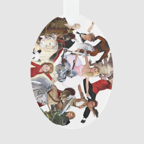 Literary Classics and Fictional Characters Dreamed Ornament