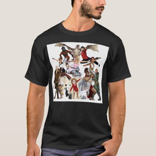 Literary Classics and Fictional Characters Dreamed T_Shirt