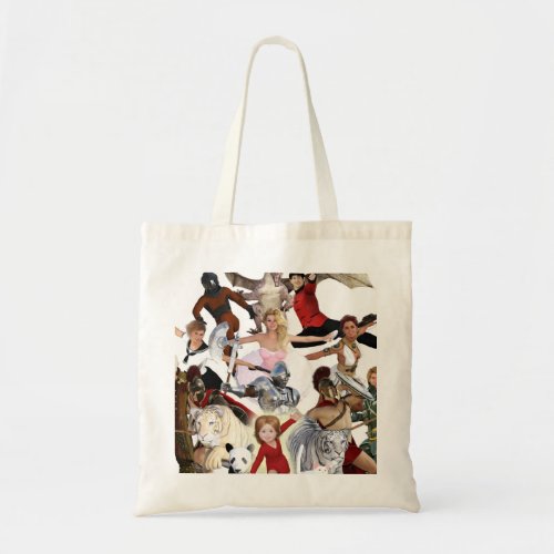 Literary Classics and Fictional Characters Dreamed Tote Bag