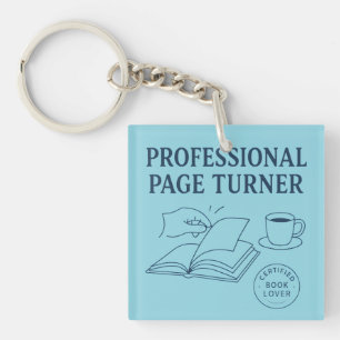 Literary Club Meetings Funny Teacher Appreciation Keychain