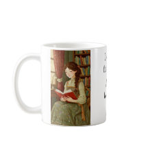 Literary Girl Personalized Mug